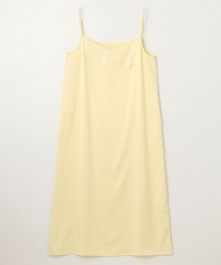 GRACE CONTINENTAL ビッグボタニカルシャツワンピース イエロー