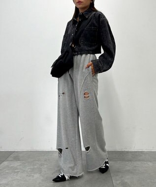 WEGO スニーカーミュール ブラック