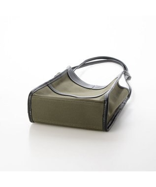 LA BAGAGERIE 【倉敷帆布】キャンバス縦型ミニトート カーキ