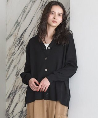 23区 L 【SLOW/一部店舗限定】コットンポリエステル カーディガン