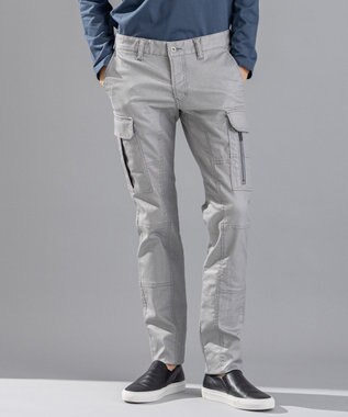 JOSEPH HOMME 【LEON 掲載】ハイパワーソフトストレッチ / STICK CARGO ライトグレー系