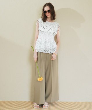 YECCA VECCA マリンパンツ Beige