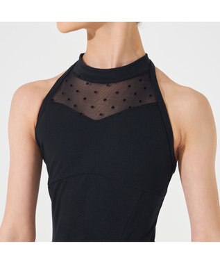 Chacott ハイネックレオタード ブラック