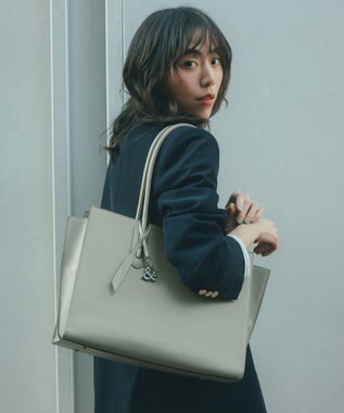 ACE BAGS & LUGGAGE W&.Day/Night スムーク トートバッグ A4サイズ 19192 ダブルアンドデイナイト ベージュ