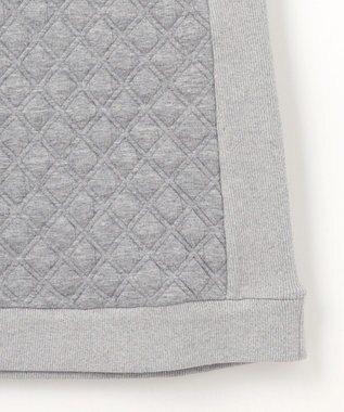 組曲 KIDS 【150-160㎝】ダイヤキルト ワンピース グレー系