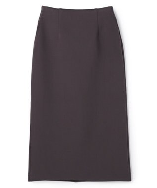 UNFILO 【VERY掲載】BEAUTY FORM JERSEY light Iラインスカート チャコール
