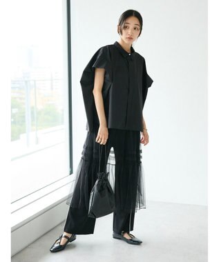 CRAFT STANDARD BOUTIQUE チュールジレワンピース Gray