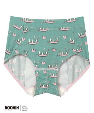 une nana cool 【ムーミン】MOOMIN × une nana ccol　ナイト用サニタリーショーツ ME