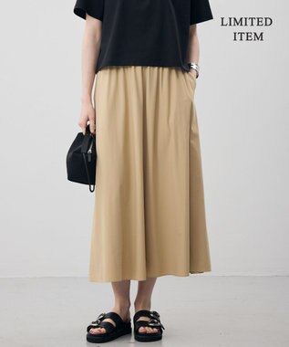 ICB L 【WEB限定】マットスキューバ フレアスカート