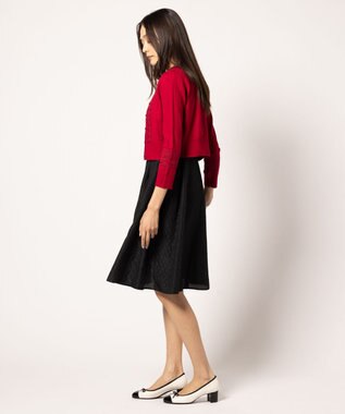 TOCCA LACE STREAM カーディガン ローズ系