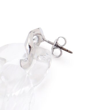 GRACE CONTINENTAL gren チェーンピアス クリア