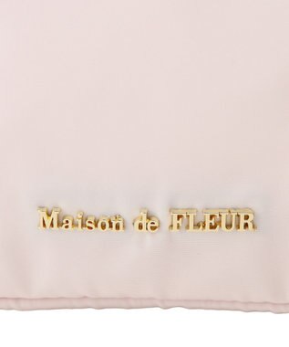 Maison de FLEUR ボリュームリボン2Wayトートバッグ Pink