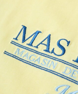 Green Parks 刺繍ロゴクロップドＴシャツ Yellow