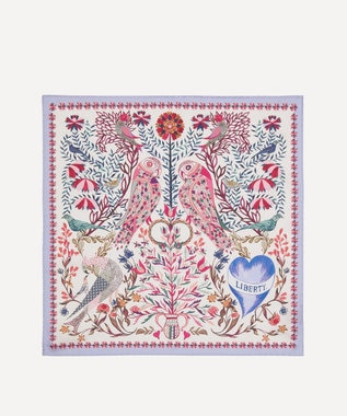 LIBERTY. ストールン ハート シルクスカーフ 45