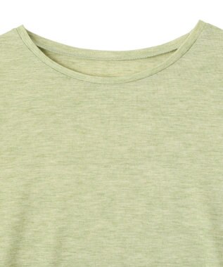 earth music&ecology ハイショクメロートップス Light Green