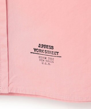 J.PRESS YORK STREET 【UNISEX】タイプライター ボタンダウンシャツ ピンク系