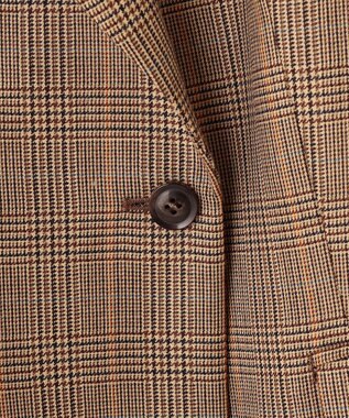 BEIGE， WAGRAM / チェック柄ジャケット Camel