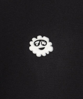 PW CIRCULUS 【MEN】バッグメッシュ ニットベスト ブラック系