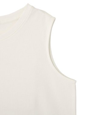 AMERICAN HOLIC ラウンドヘムタンクトップ Off White