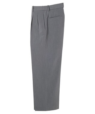 AMERICAN HOLIC 美・美・美あったかタックワイドパンツ Gray Mixture