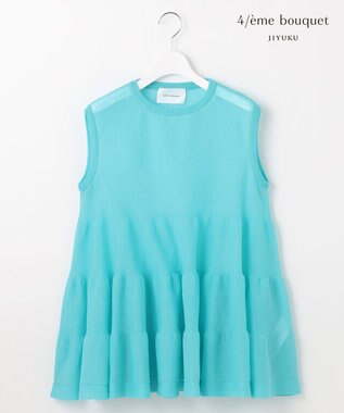 自由区 【カトリエムブーケ】Pure et feminine シアーティアードプルオーバー