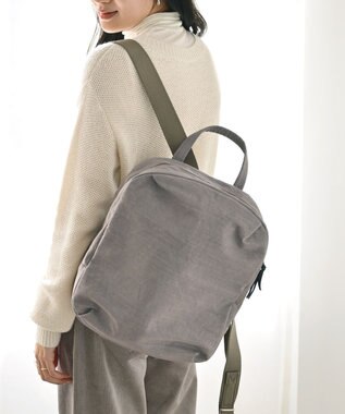 NIZYU KANO FUKUI SIWA ナイロンリュック Sサイズ グレージュ