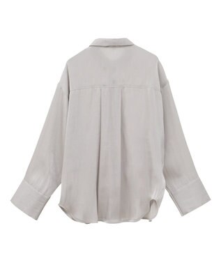 CRAFT STANDARD BOUTIQUE オーガンジーブラウス Gray