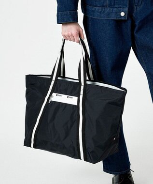LeSportsac E/W EVERYDAY TOTE/スペクテイターブラック スペクテイターブラック