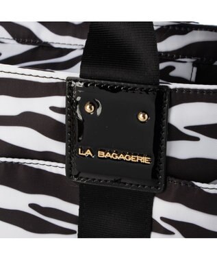 LA BAGAGERIE 【インクジェットプリント】トートバッグ ゼブラ