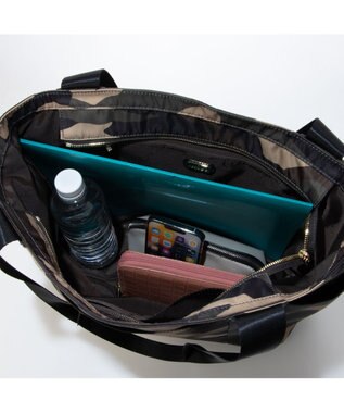 LA BAGAGERIE 【インクジェットプリント】トートバッグ カモフラージュ