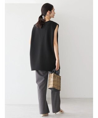 AMERICAN HOLIC Ｕネックポンチベスト Black