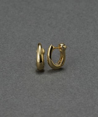 Phoebe 〈金属アレルギー対応〉スキニードロップフープワンタッチピアス　ゴールド/ニッケルフリー ゴールド