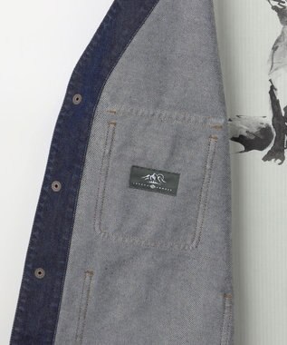 JOSEPH ABBOUD MOUNTAIN 【軽量/テーム・ヤルヴィコラボ】INDIGO×CORDURA デニム ベスト ネイビー系