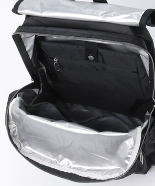 LeSportsac MODERN FLAP BACKPACK2/ブラックC ブラックC