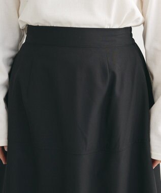 Green Parks ミディ丈バルーンスカート Black