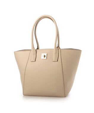 UNBILLION 【テレビ ドラマ着用アイテム】カシュカシュ cachecache / A4ヒネリ飾り金具2wayトートバッグ アイボリー