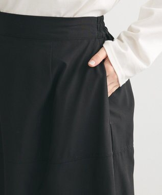 Green Parks ミディ丈バルーンスカート Black