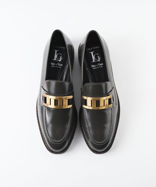 BONTRE 【LucaGrossi/ルカグロッシ】幾何学ビットローファー/K072M-VA グレー