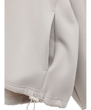 Green Parks コードラインスタンドカットブルゾン Light Gray