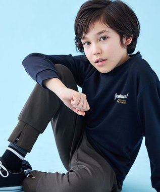 UNFILO 【110-150cm】最愛ジョグパン(UNISEX) チャコール