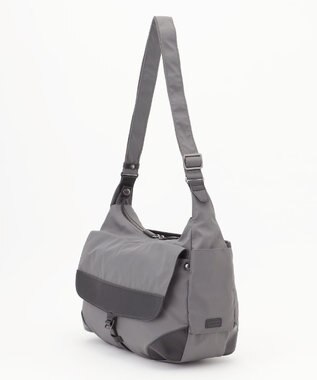 Y'SACCS ミリタリーフラップショルダー　Mサイズ ダークグレー