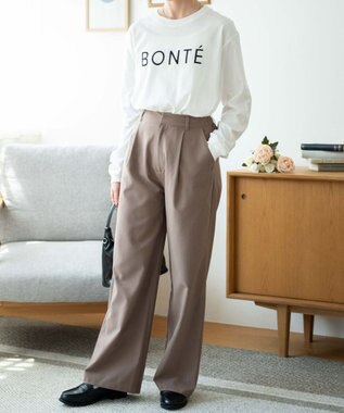 WEGO 【WEB限定】クルーネックプリントロンT 柄3