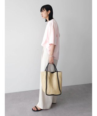 Green Parks 接触冷感裾リブＴシャツ Pink