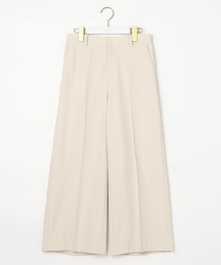 ANY SIS 【蓄熱効果】サーモトロン 2WAYストレッチ ワイドパンツ アイボリー