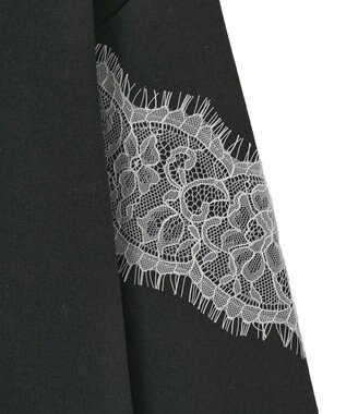 Green Parks VILLAINS/レースドッキングプリントスウェット White