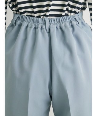 Green Parks きれいシルエットパンツ Sax