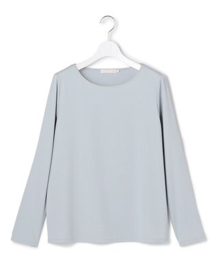 ICB 【洗える】 コンパクトモクロディ プルオーバー サックスグレー系