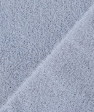 ANY SIS 【全方位 好印象】ラメフェザーニット×フラワースカート セット ブルー