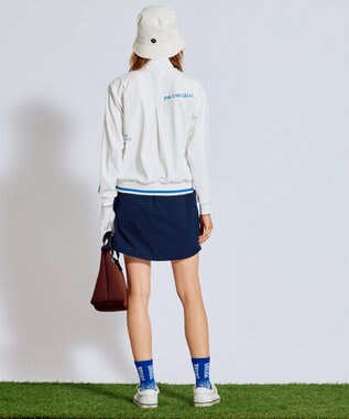 PW CIRCULUS 【 吸水速乾 / ストレッチ 】【WOMEN】裾2WAY バルーンスカート ゴルフウェア レディース ネイビー系