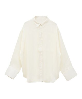 CRAFT STANDARD BOUTIQUE オーガンジーブラウス Ivory